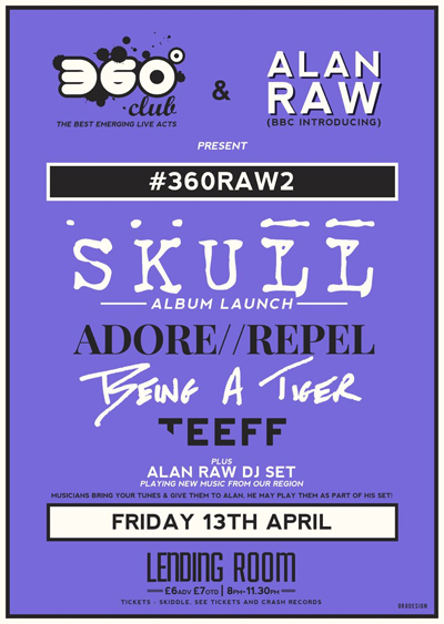 #360RAW, Leeds, new music, club, totalntertainment