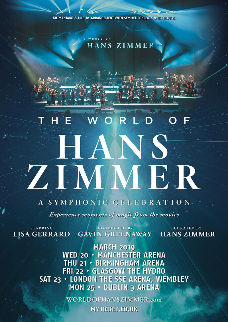 Hans Zimmer, Tour, TotalNtrtainment, Music, Manchester