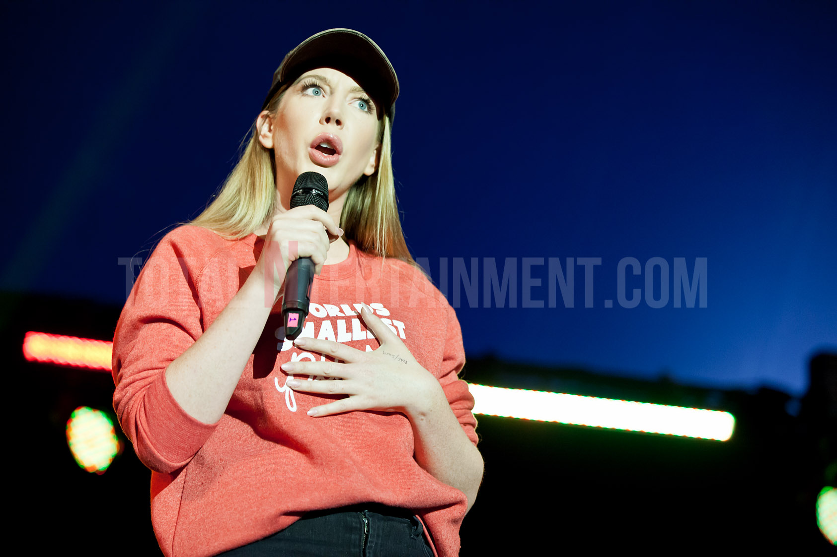 Katherine Ryan, Leeds Festival, Glitter Room, Comedy, totalntertainment, Jo Forrest