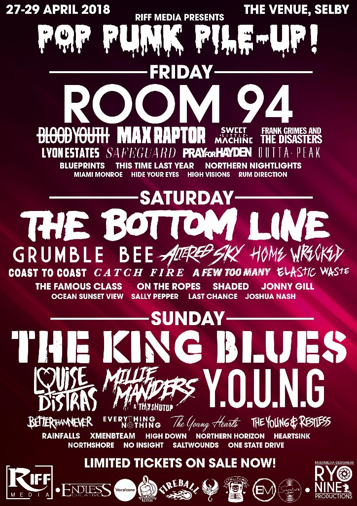Pop Punk, Festival, Yorkshire, Music, totalntertainment