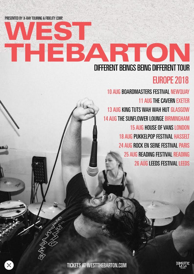 West Thebarton, Tour, UK, TotalNtertainment, Music