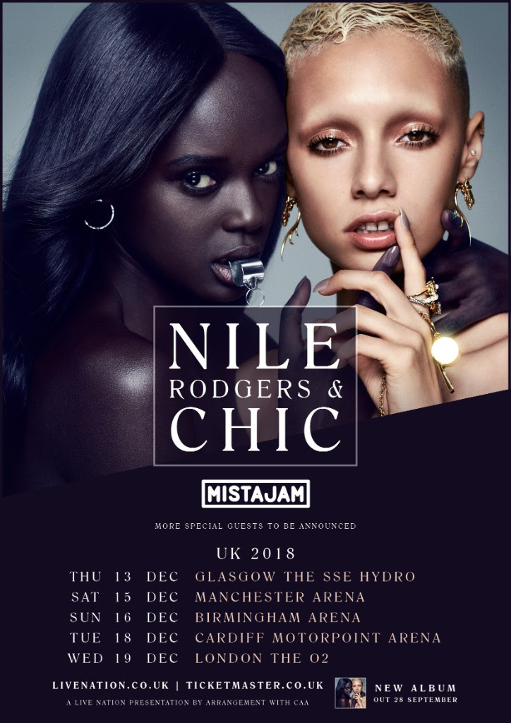 Nile Rogers, Chic, Tour, TotalNtertainment, Manchester