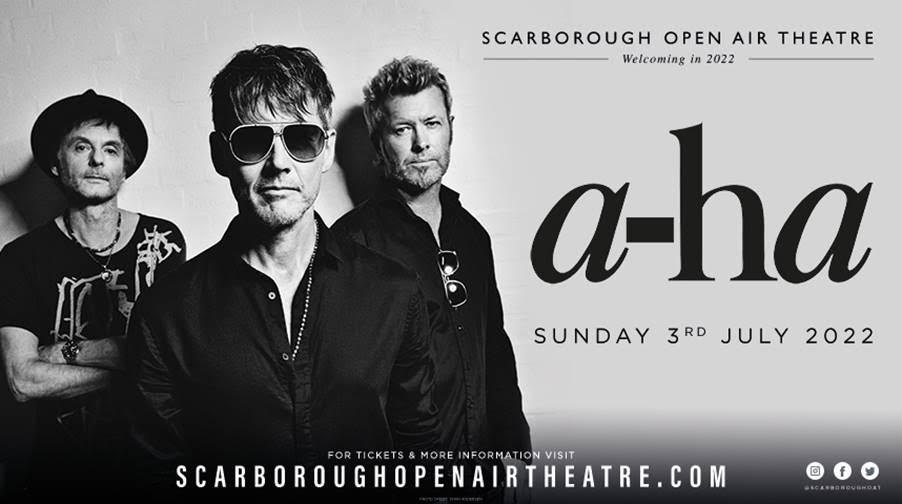 a-ha, Music News, Tour News, TotalNtertainment, Scarborough Open Air Theatre