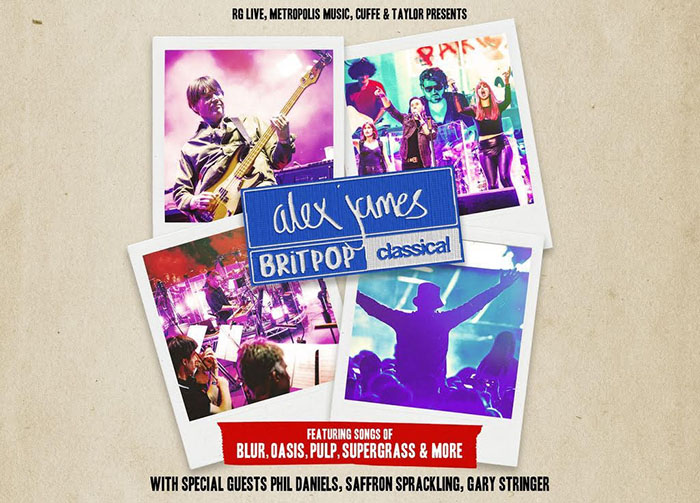 Alex James Britpop Classical to tour in 2026 Alex James