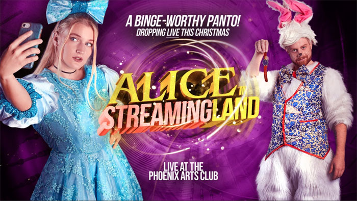 Alice in Streamingland, Theatre, Pantomime, Phoenix Arts Club, TotalNtertainment