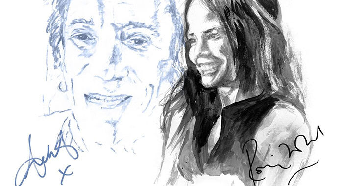 Andrea Corr and Ronnie Wood – ‘Blue Christmas’