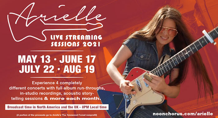 Arielle announces live streaming sessions
