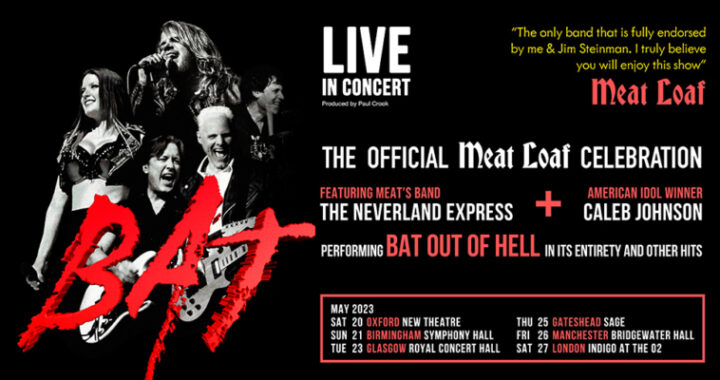 Bat The Official Meat Loaf Celebration 2023 tour