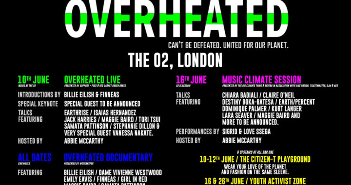 Billie Eilish announce ‘Overheated’ 6 day event