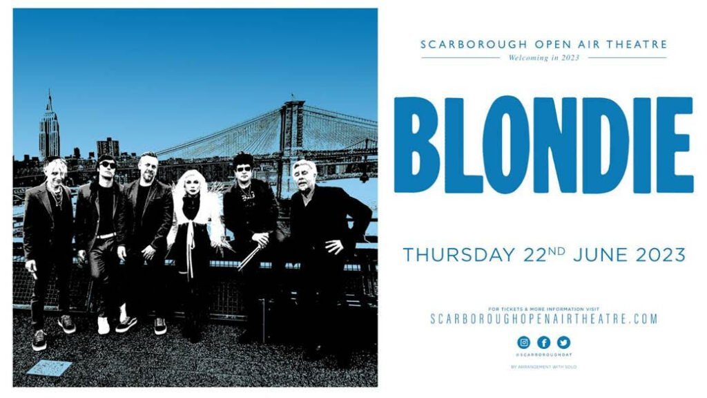 Blondie, Music News, Tour Dates, Scarborough Open Air Theatre, TotalNtertainment