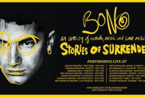 Bono. Music News, Tour News, Book Tour, Memories of Surrender, TotalNtertainment