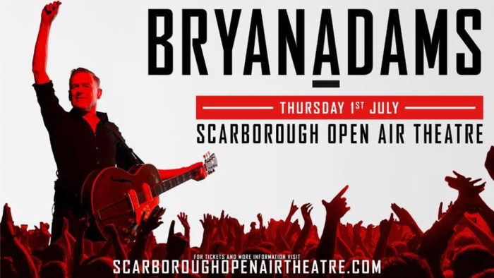 Bryan Adams, Music, Tour, Scarborough, TotalNtertainment