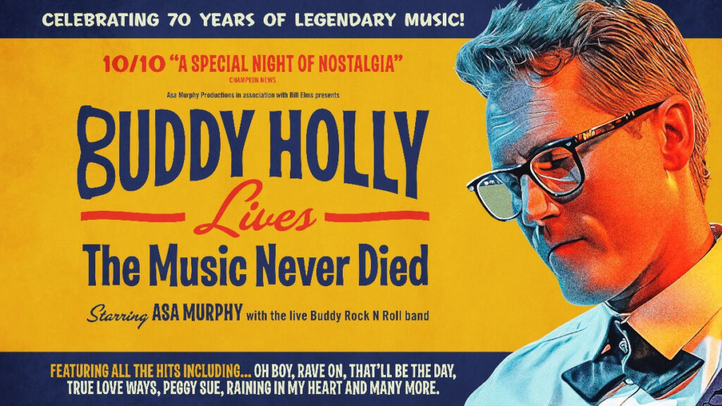 Buddy Holly Lives, Theatre News, Tour news, TotalNtertainment