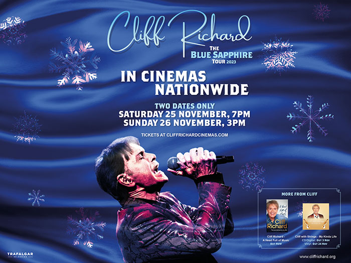 Cliff Richard The Blue Sapphire Tour 2023 In Cinemas TotalNtertainment