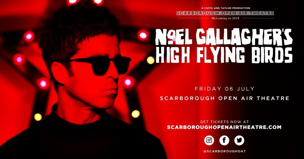 Noel Gallagher, Scarborough, Open Air, totalntertainment, music