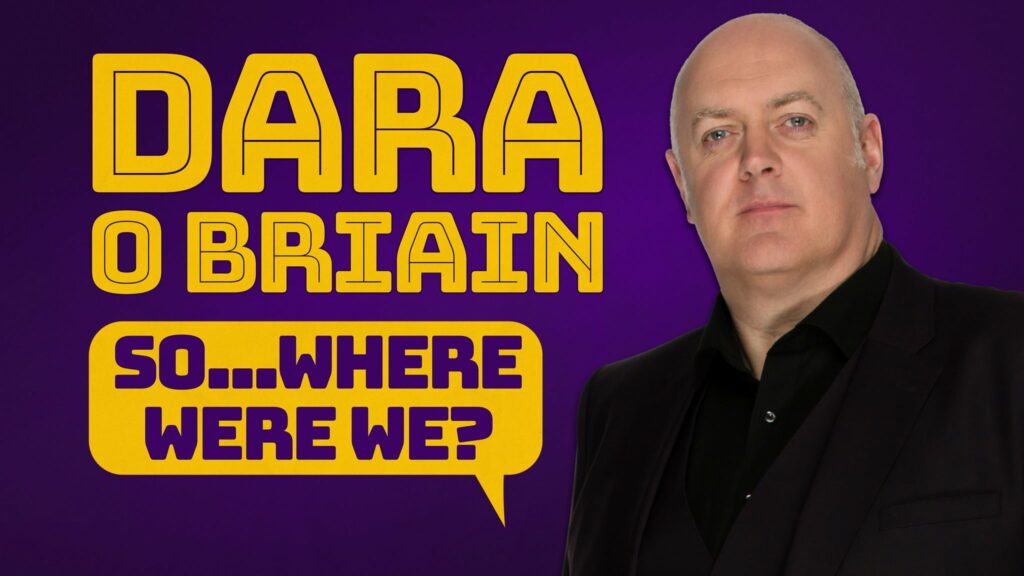 Dara O'Briain, Comedy News, Tour News, TotalNtertainment