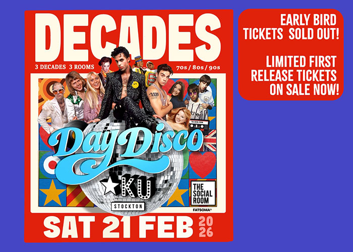 Decades Day Disco is taking over Stockton at the weekend Decades Day Disco