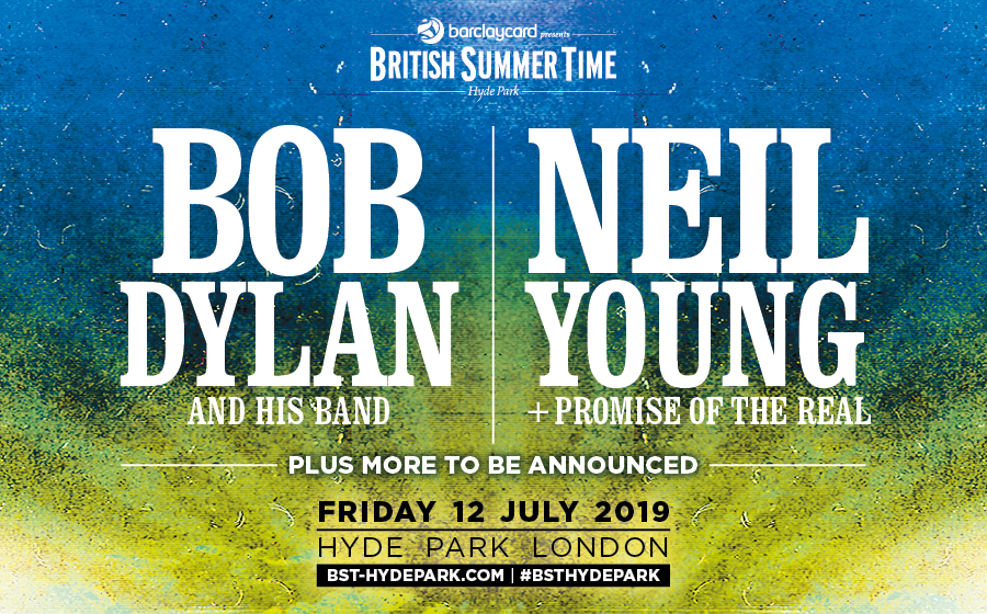 Bob Dylan, Neil Young, BST, BST Hyde Park, TotalNtertainment, Music, Festival