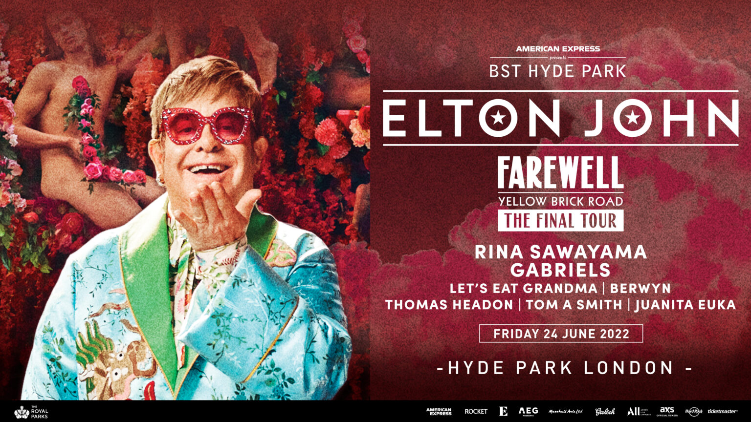 Elton John announces curated BST Hyde Park line up TotalNtertainment