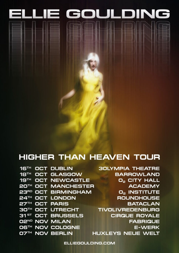 Ellie Goulding, Music News, Tour dates, TotalNtertainment
