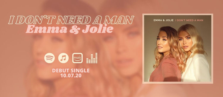 Emma & Jolie, I Don't Need A Man, Music, New Single, Country, TotalNtertainment