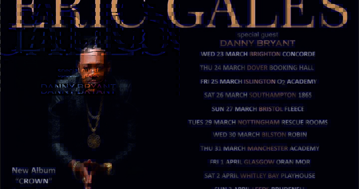 Eric Gales to perform tracks from new album “Crown”