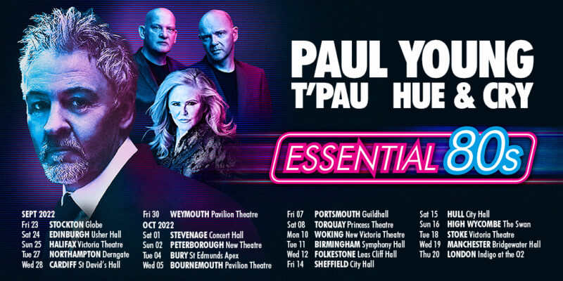 Essential 80s, Music News, Tour News, TotalNtertainment, Paul Young,