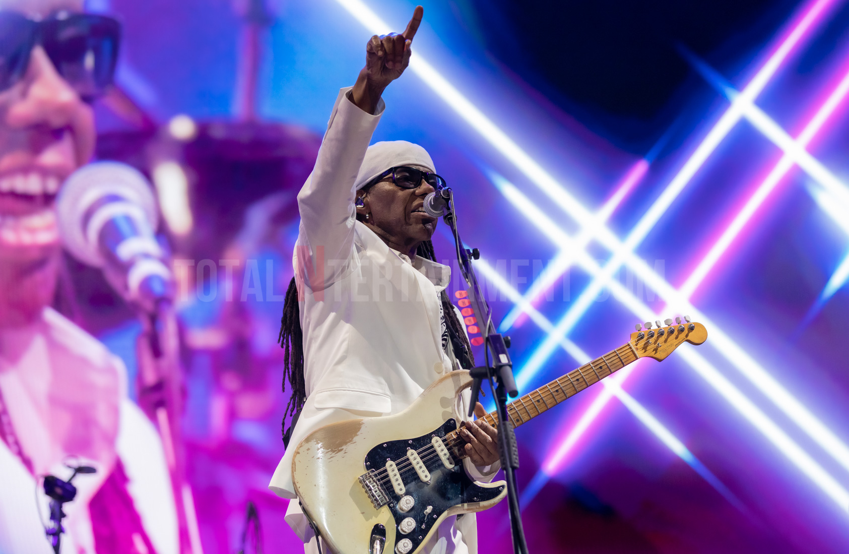 Nile Rodgers, Scarborough, Open Air Theatre, Music, Live Event, TotalNtertainment, Jo Forrest