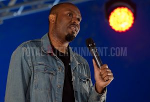 Dane Baptiste, Leeds festival, Jo Forrest, review, TotalNtertainment, Leeds