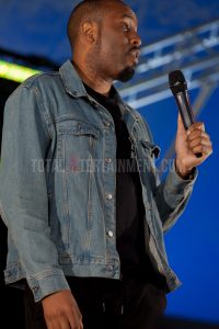 Dane Baptiste, Leeds festival, Jo Forrest, review, TotalNtertainment, Leeds