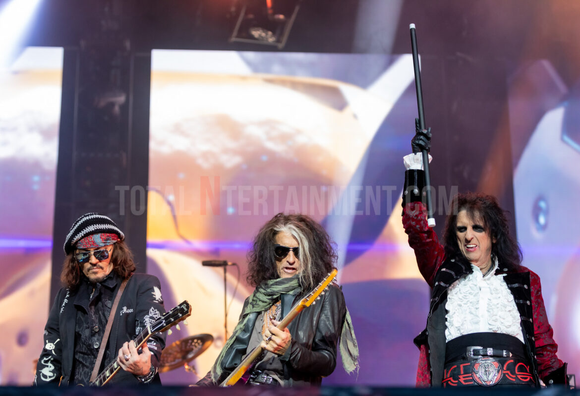 Jo Forrest, Live Event, Music Photography, Totalntertainment, Hollywood Vampires, Johnny Depp, Alice Cooper, Joe Perry