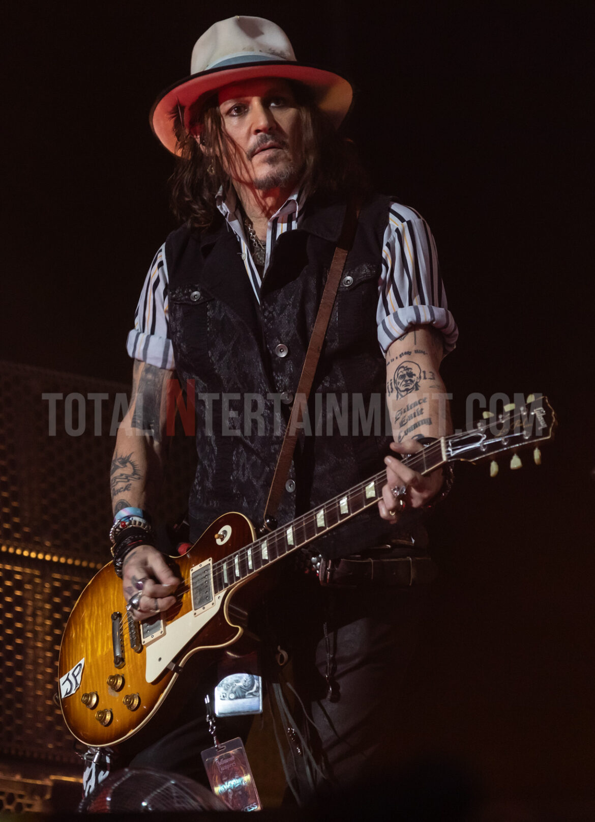 Jo Forrest, Live Event, Music Photography, Totalntertainment, Hollywood Vampires, Johnny Depp, Alice Cooper, Joe Perry, Manchester