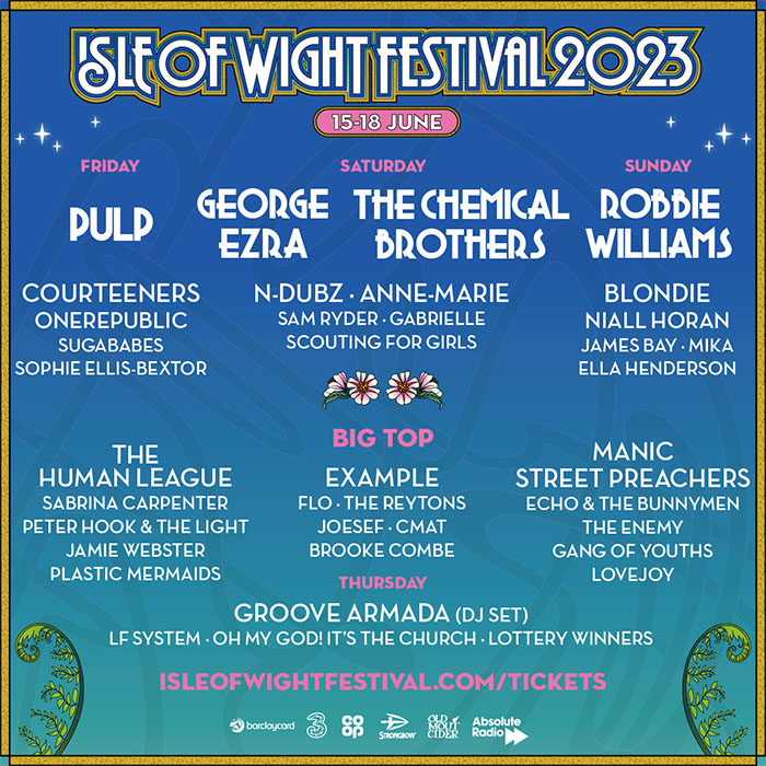 Isle Of Wight, Music News, Festival News, TotalNtertainment, 