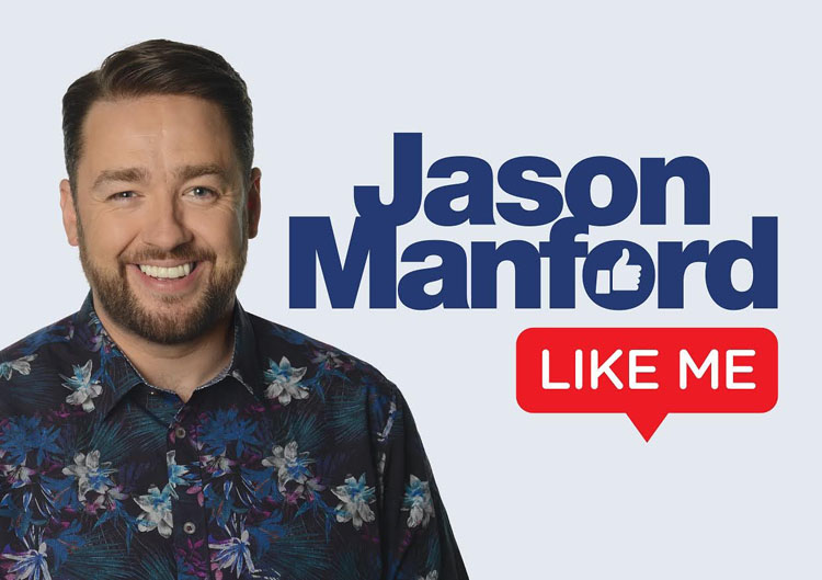 Jason Manford, Harrogate, Comedy, Tour, TotalNtertainment