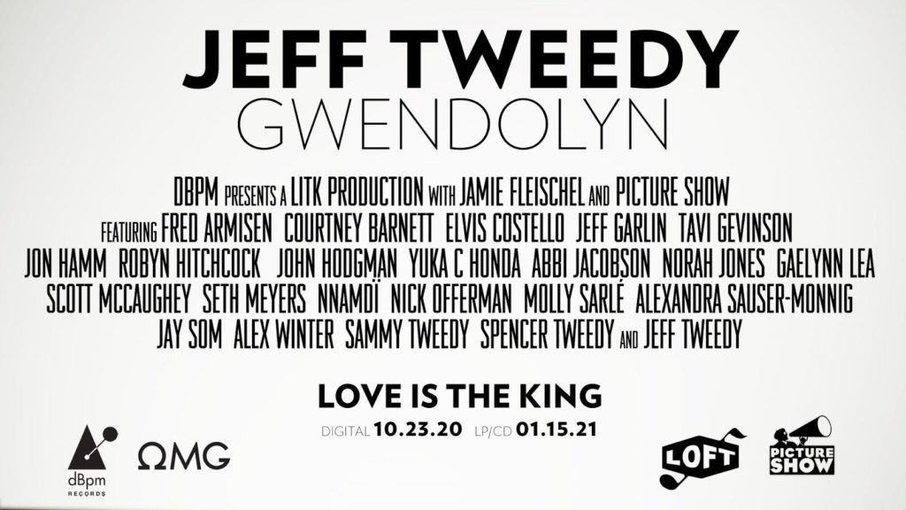 Jeff Tweedy, Music, New Single, Gwendolyn, TotalNtertainment