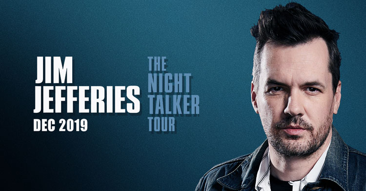 Jim Jefferies, Comedy, TotalNtertainment, Tour, Manchester