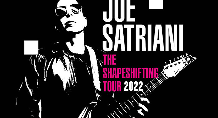 Joe Satriani reschedules Shapeshifting UK Tour