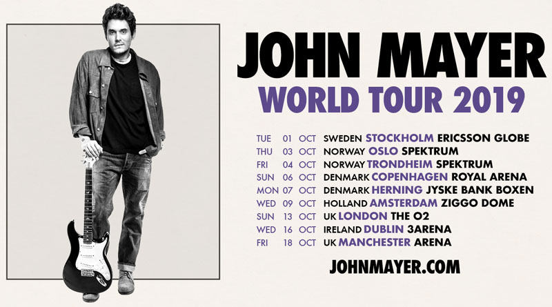 john mayer tour stats