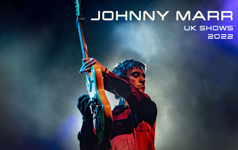 Johnny Marr, Tour News, Music News, Warm Up Shows, TotalNtertainment
