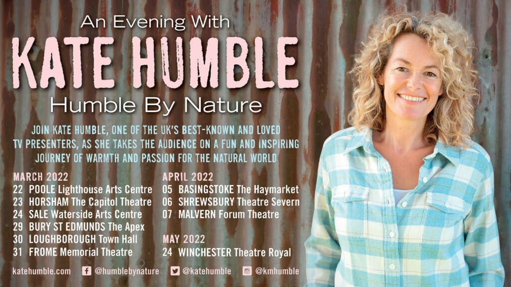 Kate Humble, Theatre News Tour News, TotalNtertainment, Humble By Nature