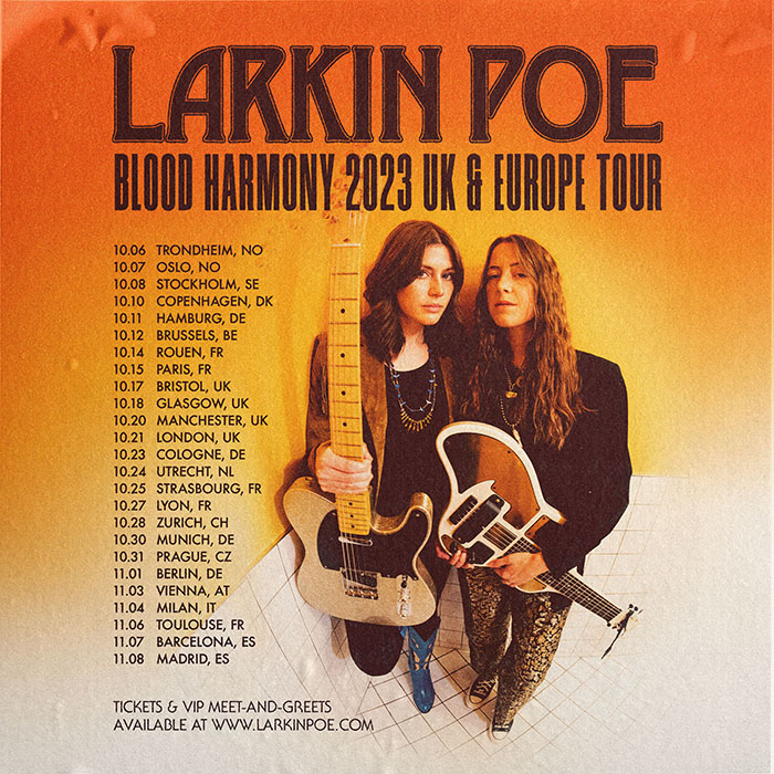 Larkin Poe, Music News, Tour Dates, TotalNtertainment