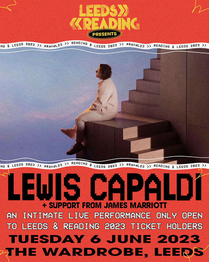 Lewis Capaldi, Reading and Leeds, Warm up Show, Leeds, The Wardrobe, TotalNtertainment