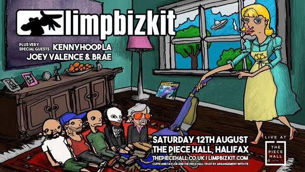 Limp Bizkit, Music News, Piece Hall, Halifax, TotalNtertainment