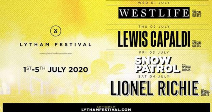 Lytham Festival announces 2020 line up