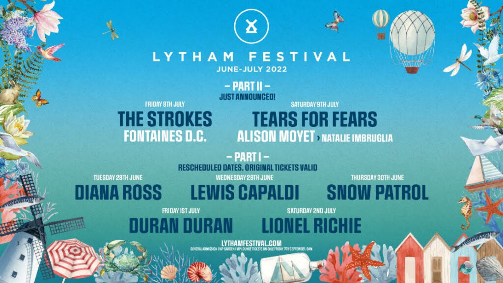 Lytham Festival, Music News, TotalNtertainment, The Strokes, Tears For Fears