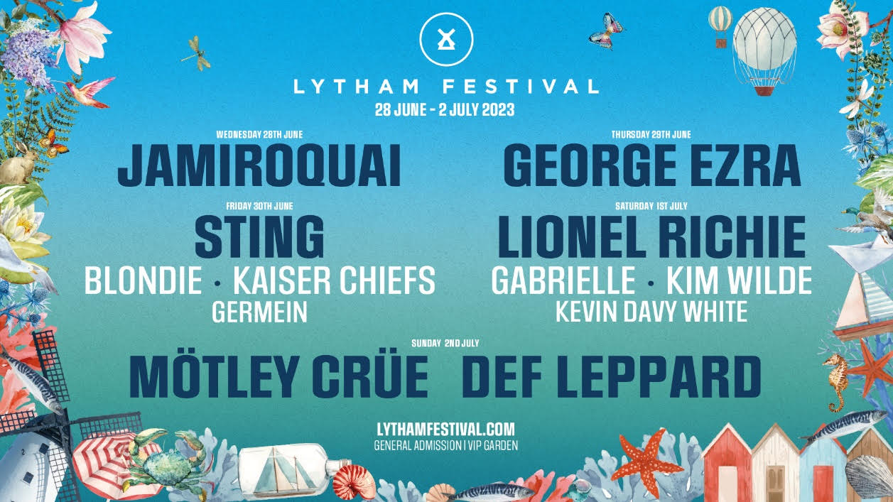 Lytham Festival reveals all headliners TotalNtertainment