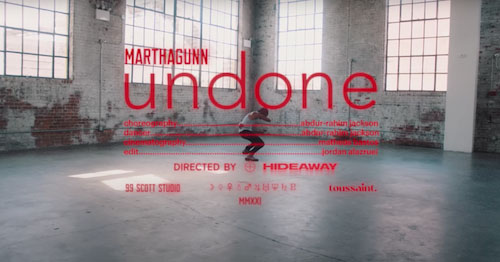 MarthaGunn, Undone, Music News, New Single, TotalNtertainment