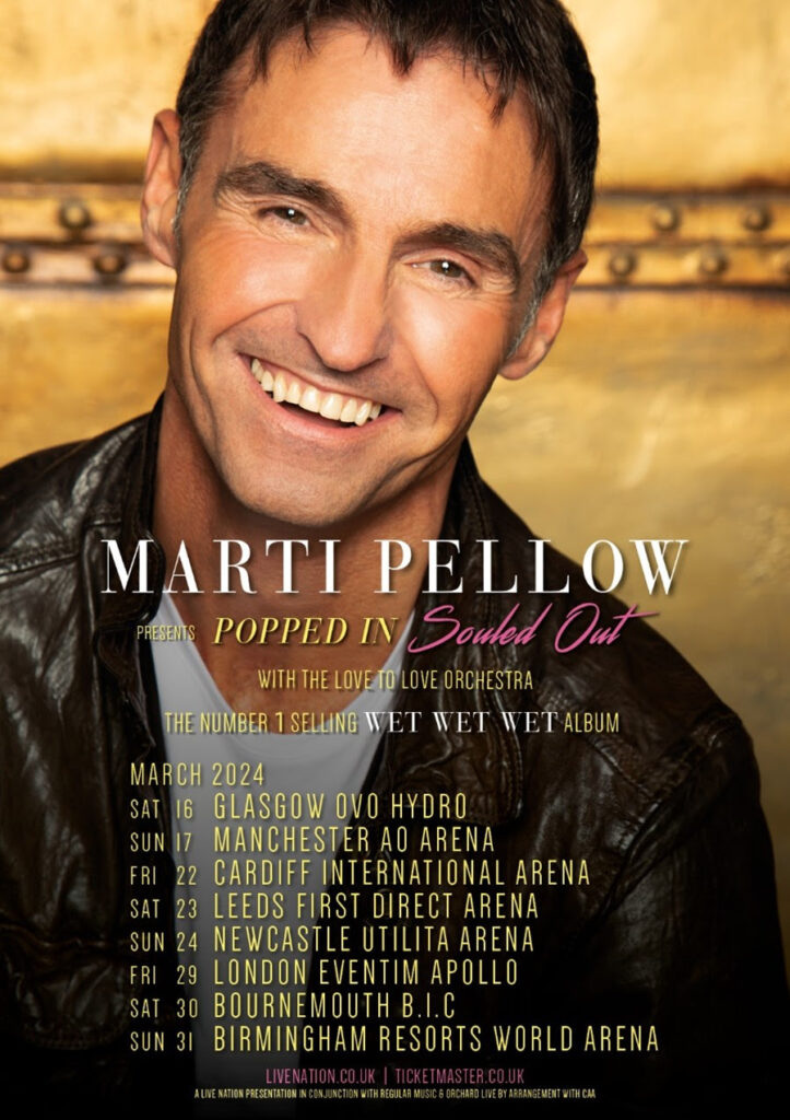Marti Pellow, Music News, Tour Dates, TotalNtertainment