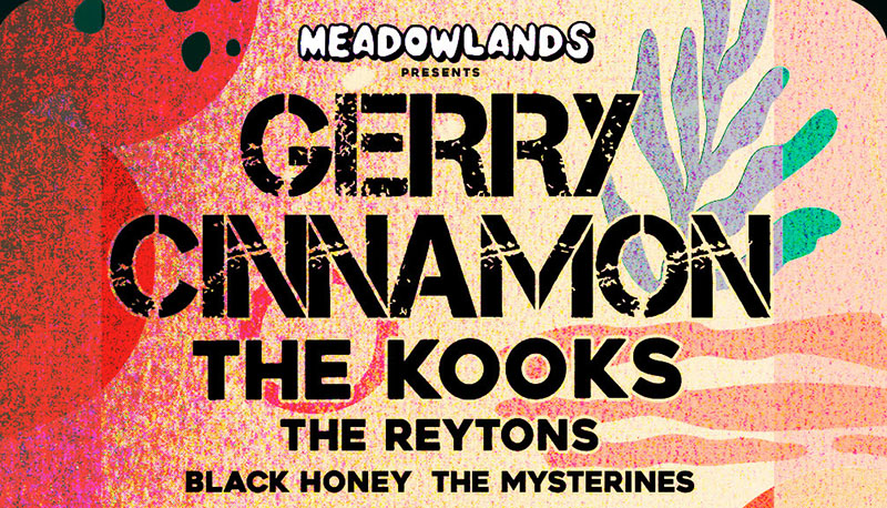 Meadowlands Festival, Music News, festival News, TotalNtertainment, Gerry Cinnamon, The Kooks