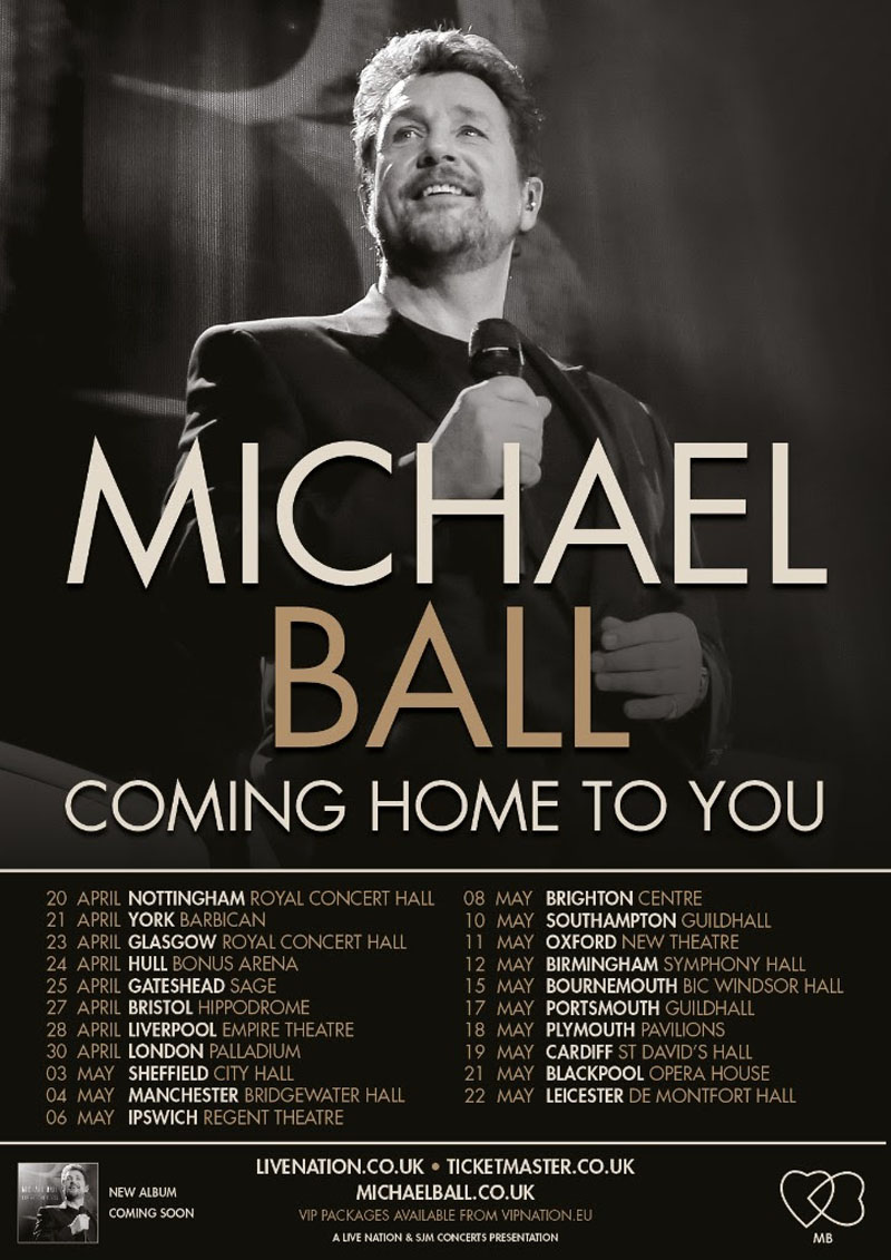 Michael Ball, Tour, TotalNtertainment, Music, Leeds